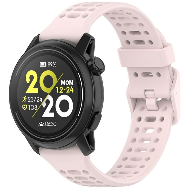 Official 22MM Smart Sports Watch Band, Soft Silicone Strap, Breathable, Lightweight, Durable, Easy Installation, Compatible with Various Models