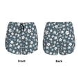 thumbnail image 5 of Haiem Blue Flower Women's 2 in 1 Running Shorts - Lightweight Athletic Workout Gym Yoga Breathable Sports Shorts Liner with Phone Pockets-Small, 5 of 9