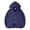 Navy Sweatshirts 1PC, variant on Sweatshirts For Women Solid Color Long Sleeve Hoodies Double Zip Cardigan Drop Shoulders Casual Versatile Colored Basic Daily Outdoor Versatile Travel Tops