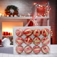 thumbnail image 2 of 12 piezas de adornos de de Navidad para , de brillo, de Navidad, caja , suministros , rojo Gloria Bolas de árbol, 2 of 9