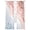 Red, variant on Ombre Brown Blue Sheer Curtains 54 Inch Length 2 Panels Set Window Treatments, Summer Coastal Ocean Sea Beach Wave Rod Pocket Semi Curtains for Living Room/Bedroom/Kitchen Décor, 104"W x 54"L