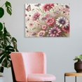 thumbnail image 3 of Fenyluxe Daisies Butterflies Ladybugs Canvas Wall Art Ready To Hang Decor Home Room Art Decor 16x12in, 3 of 6