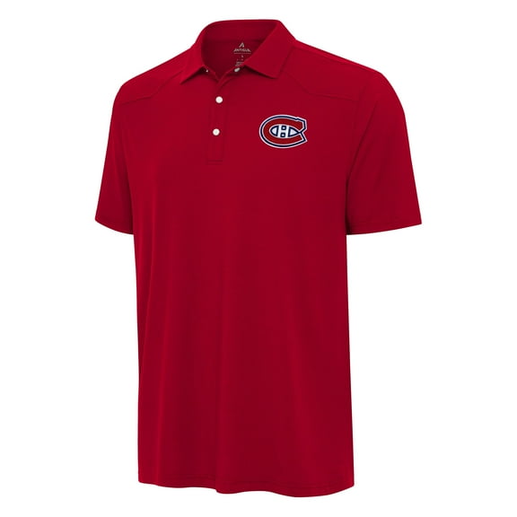 Men's Antigua  Red Montreal Canadiens Western Polo