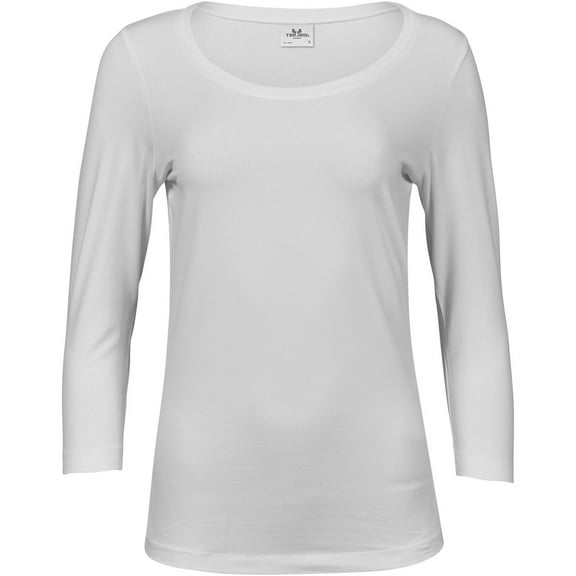 Tee Jays Womens Stretch 3/4 Sleeve T-Shirt
