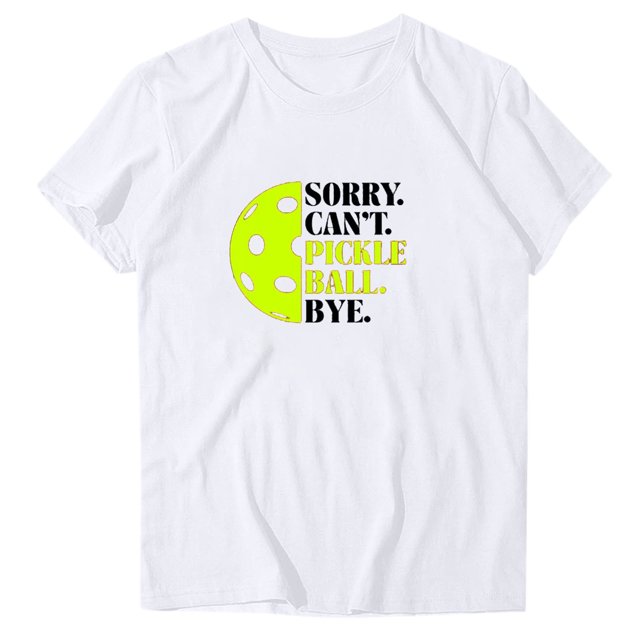 Blouse à Manches Courtes Imprimée Mode pour Femmes, T-Shirt Amusant à Col Rond