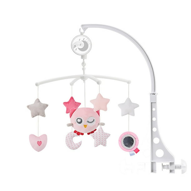 Cuna Móvil Móvil musical para cuna de bebé con juguetes giratorios para colgar, decoración de cama infantil para bebés, niños y niñas TOMSHOO Cuna Móvil