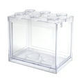 thumbnail image 1 of Mini Fish Tanks Row Aquarium Stackable Tanks Feeding Tanks Mini Reptile Row Box Desktop Decoration, 1 of 7