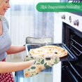 thumbnail image 2 of Yayeee Pot Holders Kitchen Heat Resistant with Pocket 7"x9.8" Cotton Oven Cooking Hot Pads, Floral Design, 2 of 7