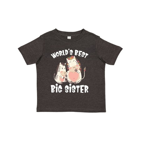 

Inktastic Big Sister Gift Toddler Toddler Girl T-Shirt