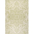 thumbnail image 3 of JONATHAN Y SANTA MONICA 9 x 12 Area Rug, Estrella Bohemian Medallion Textured Weave - Cream/Green, SMB105E-9, 3 of 7