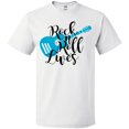 thumbnail image 3 of Inktastic Rock and Roll Lives with Blue Guitar T-Shirt, 3 of 5