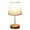 D, variant on Desk Lamps for Bedroom,Bedside Table Lamp for Bedroom,LED Wood Desk Lamp Stable Fabric Study Reading Lamp Suitable for Home Decoration Linen Plain Warm Night Light Indoor Lighting Desk Reading Lamp