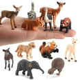 thumbnail image 4 of Imitation Animal Delicate Lifelike Cognitive-enhancing Simulated Zoo Animal Figurine for Kids, 4 of 8