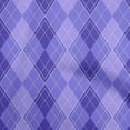 thumbnail image 1 of oneOone Rayon Medium Purple Fabric Check Diy Clothing Quilting Fabric Print Fabric By Yard 56 Inch Wide, 1 of 5