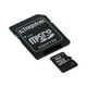 Kingston - Carte Mémoire Flash (Adaptateur microSDHC vers SD Inclus) - 8 Go - Classe 4 - microSDHC – image 2 sur 3