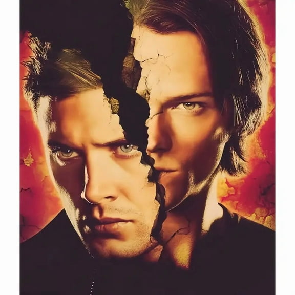 Diamond Painting Kits for Adults, Supernatural 5D DIY Diamond Art Kits Full Drill Diamond Dots for Gift Wall Decor and Relaxation Gem Arts