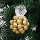 thumbnail image 1 of pstuiky Decoración navideña tridimensional de espuma espolvoreada con polvo dorado para escaparates navideños centros comerciales accesorios para colgar en el árbol de Navidad., 1 of 6