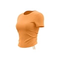 thumbnail image 7 of Ichuanyi Women's Short Sleeve Workout Shirts Athletic Tops Sun Protection Breathable T-Shirts Quick Dry Gym Running Tennis, 7 of 7