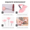 thumbnail image 5 of Yardwe 6Pcs Fan Makeup Brushes for Face Multi Functional Soft Bristle Facial Makeup Applicator, 5 of 8