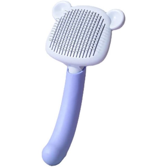 Cepillo para el cuidado de mascotas, peine para gatos, depilación flotante para el cuidado de mascotas, cepillo para el pelo de perros, eliminación de enredos, suministros para el cuidado de mascotas TUNC Sencillez