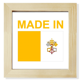 thumbnail image 1 of en la ciudad del vaticano país amor Pantalla de escritorio de pared de fotograma cuadrado, 1 of 4