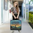 thumbnail image 5 of 3 Ring Zipper Binder with Shoulder Strap Waterproof Trapper Keeper 2 Inch D-Ring 500 Sheets Capacity Whimsical Tree Of Life, 5 of 8
