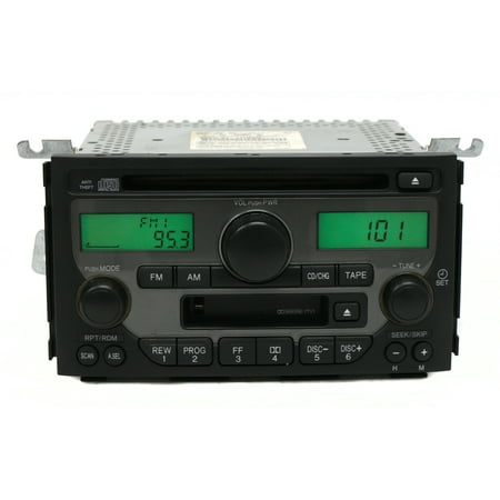 2003-2005 Honda Pilot AM FM Radio Cassette Single CD Player 1TV1 39100-S9V-A100 -