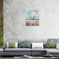 thumbnail image 6 of Butterfly Wall Art Beach Pictures Wall Decor Coastal Canvas Butterflies Inspirational Quotes Painting Prints Framed Artwork for Bedroom Living Room Bathroom Ready to Hang 12"x16", 6 of 6