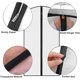 thumbnail image 5 of 12pcs Fundas Ropa Armario, Protectores de Ropa Transparente Anti-Polvo y Transpirable con Cremallera para almacenamiento Vestidos Largos, Trajes, Abrigos, Blusas (Borde negro,, 5 of 5