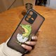 thumbnail image 3 of Matte Case for VIVO V25 V23E V23 V21 V20 V19 V17 V15 V11 Z1 Z6 T1 S16 PRO 5G Case Funda Coque Capa Shell Cute Cartoon Crocodile, 3 of 5