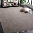 thumbnail image 2 of SAFAVIEH Lasa Tranter Solid Polyester Area Rug, Grey, 4' x 4' Square, 2 of 8