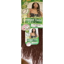 Beshe (3Pack 81 Stands Braids) 18”20”22” inch Senegalese Twist - Style: CST.BRD22M  -Color #350