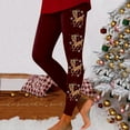 thumbnail image 1 of WILLBEST Leggings con Estampado de Renos Navideños para Mujer, Pantalones de Yoga de Cintura Alta, Mallas Deportivas Festivas, Cómodas Y Elásticas, Ropa Deportiva para Las Fiestas. Chica, 1 of 4