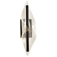 thumbnail image 4 of Nuvo Lighting Geneva 24 Inch LED Large Wall Sconce Matte Black Silk Screened Acrylic Lens, 4 of 5
