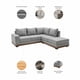 thumbnail image 4 of Sala Esquinera Derecha Easy Living Tous Gris en L tapizada con estructura de madera de pino, 4 of 6