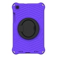 thumbnail image 3 of Dteck Case for Samsung Tab A 8.0 SM-T290/T295 2019, Kids Friendly EVA Rugged Shell Foldable Kickstand 360 Degree Rotayable Versatile Hand-full Ring Shockproof Anti-drop Lightweight Case , Purple, 3 of 10
