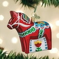 thumbnail image 3 of Old World Christmas Swedish Dala Horse Ornament, 3 of 3