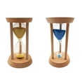 thumbnail image 1 of 20 Minutos Reloj De Arena De Madera Reloj De Arena Temporizadores Herramientas De Sincronización, 1 of 9