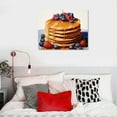 thumbnail image 4 of COMIO Pancake art print poster, food culinary wall decor, Gourmet Kitchen Art, Dining room wall art, Food Illustration, Appetizing Tasty Food Decor (Pancake), 4 of 4