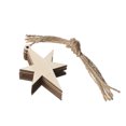 thumbnail image 1 of Adornos de madera Mini tema navideño Rebanadas de madera natural Rebanadas decorativas de madera recortadas para adornos de árboles de Navidad Colgantes Artesanía de bricolaje Decoraciones navideñas kaili Sencillez, 1 of 5