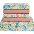 thumbnail image 2 of Elegant Comfort 6-Piece Sheet Set - 1500 Series Hotel Quality Microfiber - Deep Pocket, Wrinkle Resistant 6-Piece Floral Magnolia Pattern Bed Sheet Set, Full, Magnolia, 2 of 6