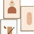 thumbnail image 4 of IDEA4WALL 3 Piece Framed Canvas Wall Art for Living Room, Bedroom Mattis and Brutalist Canvas Prints for Modern Home Decoration Ready to Hang, 4 of 5