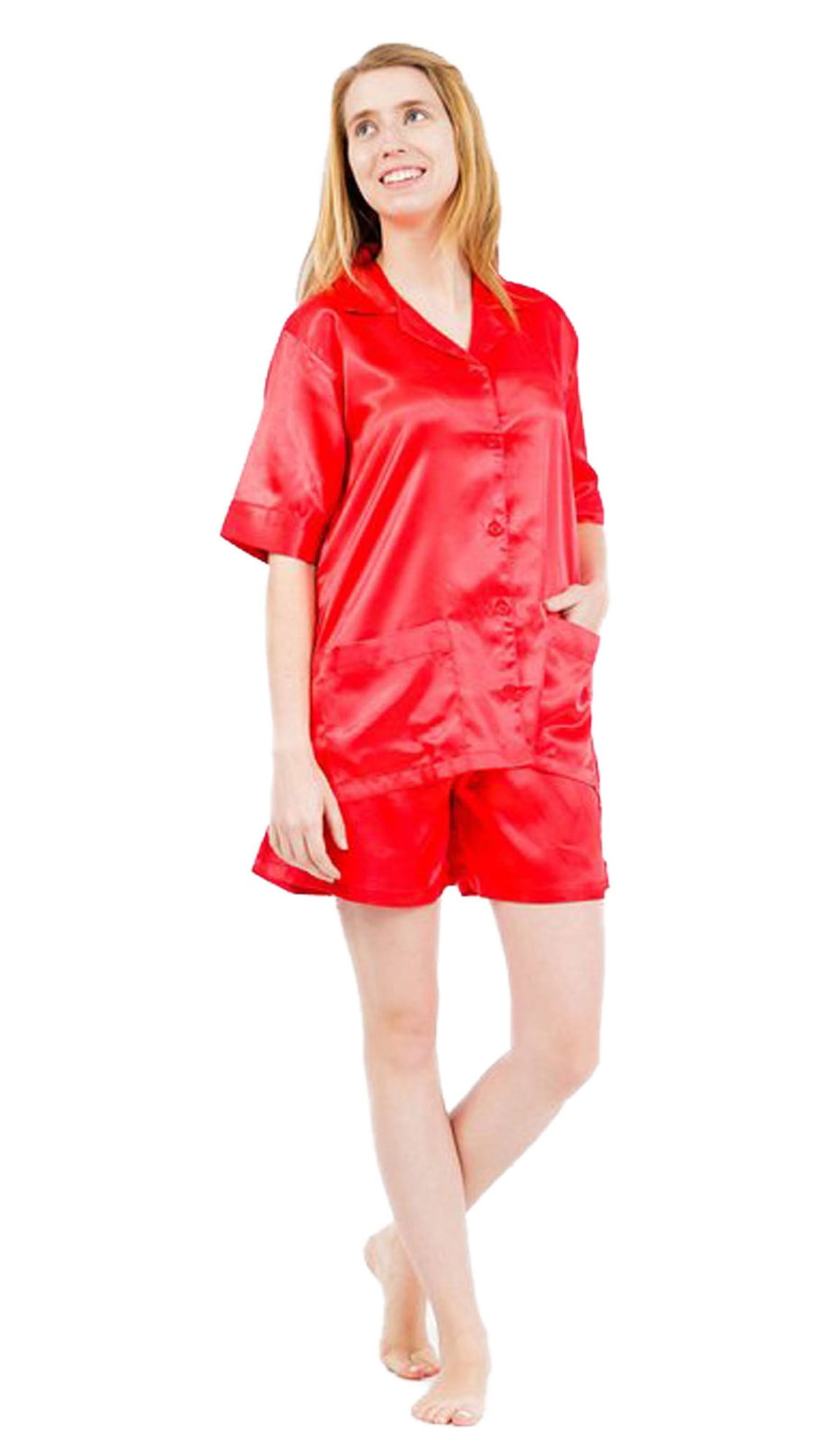 Up2date Fashion's Women's Satin Short Pajama Sets