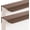 Brown, variant on 2 Pcs Concealed Pull Aluminium Alloy Kitchen Cupboard Handles Furniture Sliding Door Handle Finger Edge Pull Invisible Door Knob Cabinet Handle Drawer Handles