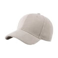 thumbnail image 2 of Milageto Baseball Cap Adjustable Strap Baseball Hat for Men for Autumn Winter Outdoor Beige, 2 of 8