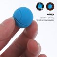 thumbnail image 3 of Luxshiny 3pcs Racket Vibration Dampener Plastic Blue Preventing Tennis Elbow for Beginners, 3 of 8