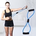 thumbnail image 5 of Higoodz Resistance Stretch Rubber Band Training Rope Tube Workout Fitness Exercise for Gym, Resistance Band, Stretch Band, 5 of 8