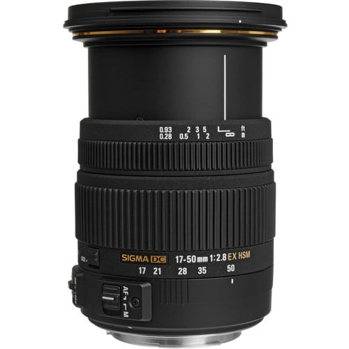 Sigma 17-50mm f/2.8 EX DC OS HSM Lens for Canon EF With