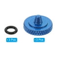 thumbnail image 3 of Camera Shutter Button, 3 Pack Soft Shutter Release Button Camera Button Knurled, Blue, 3 of 6