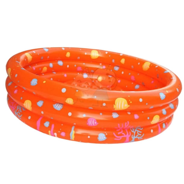 Inflable 3 s de Natación Piscina Jardín Jugar Regalo para Niños naranja Macarena Piscina inflable